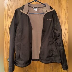 Columbia Taupe Women's Softshell Jacket